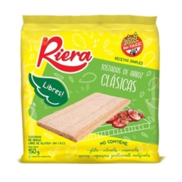 Riera Tostadas De Arroz Clasicas 150gr