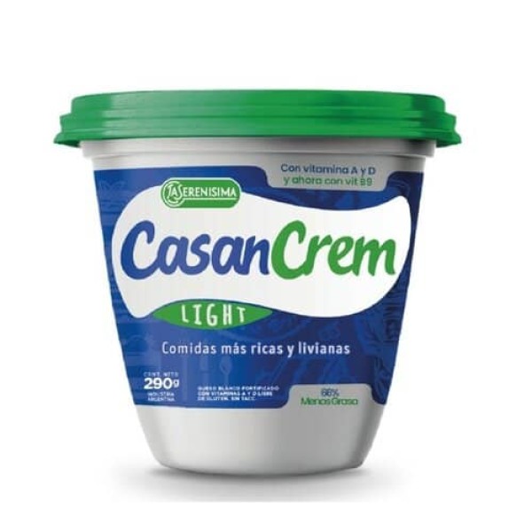 CasanCrem Queso Blanco Light 290gr