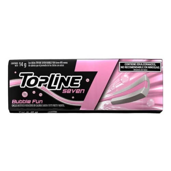 Topline Seven Chicles Bubble Fun 14gr