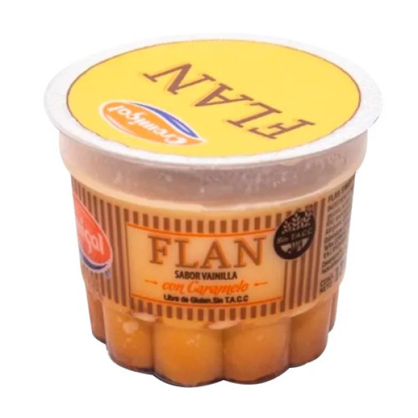 Cremigal Flan Sabor Vainilla Con Caramelo 120gr