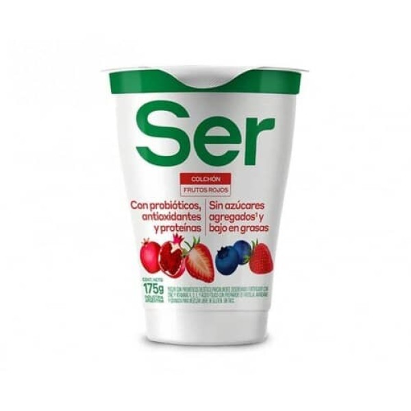 Ser Yogur Con Probioticos Colchon De Frutilla Dulce 175gr