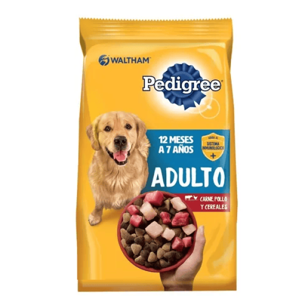 Pedigree Alimento Para Perros Adultos 12 Meses A 7 Años Sabor Carne Pollo Y Cereales 1,5kg