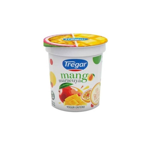 Tregar Yogur Sabor Maracuya Mango 160gr