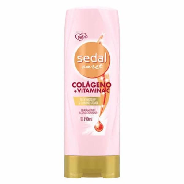 Sedal Acondicionador Colageno Mas Vitamina C 190ml
