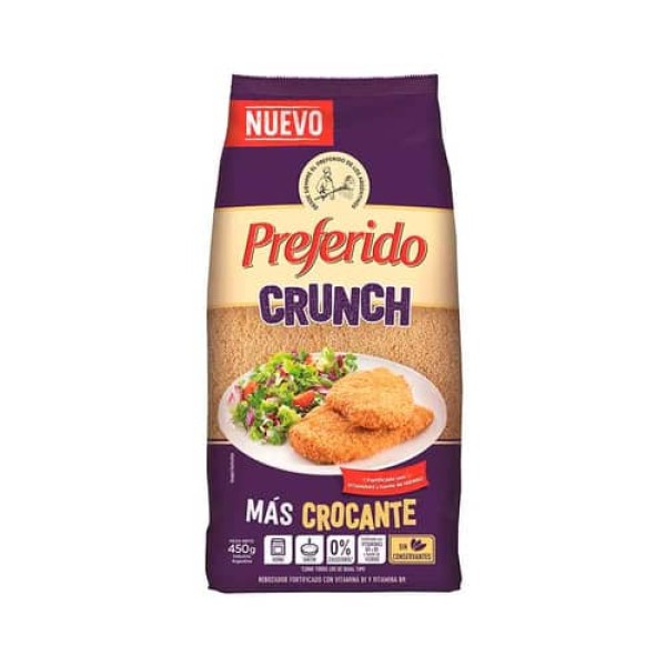 Preferido Rebozador Crunch 450gr