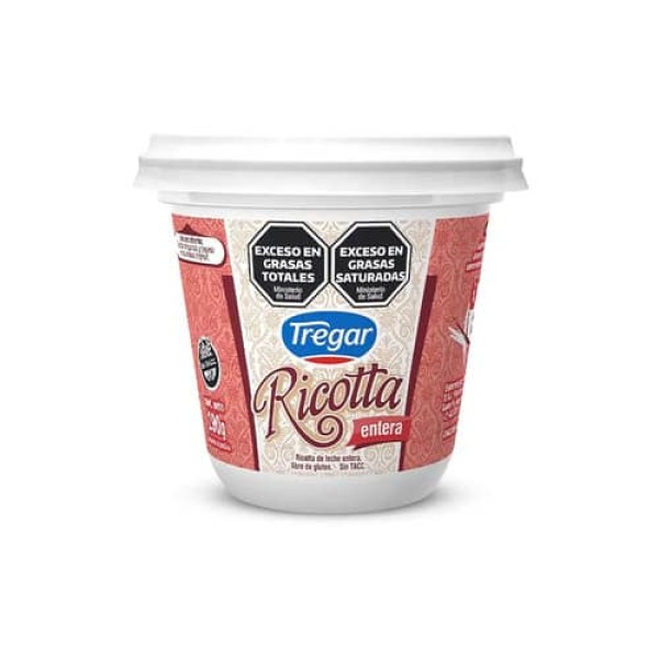 Tregar Ricotta Entera  290gr