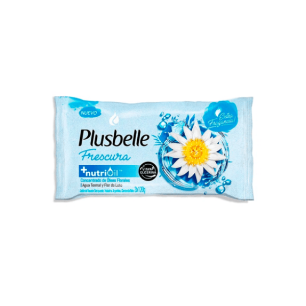 Plusbelle Jabon De Tocador Frescura Agua Termal Y Flor De Loto 120gr