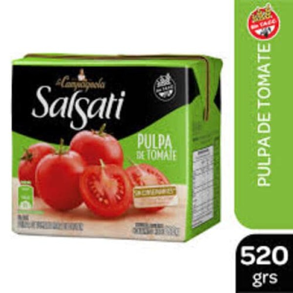 La Campagnola Salsati Pulpa De Tomate 520gr