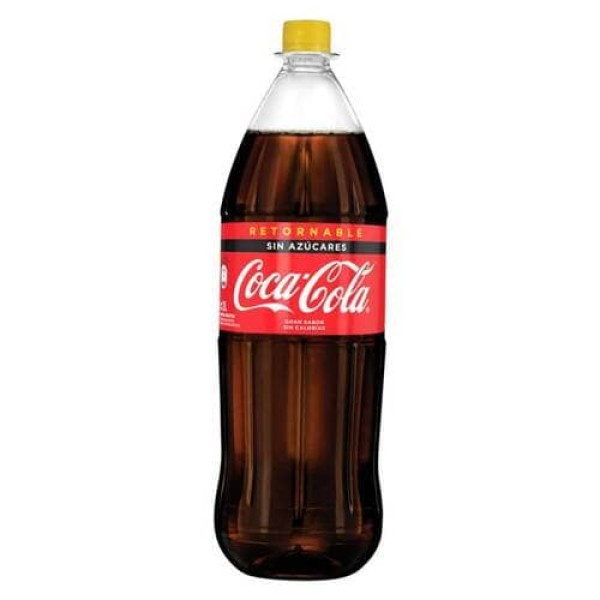 Coca Cola Gaseosa Zero Retornable 2L