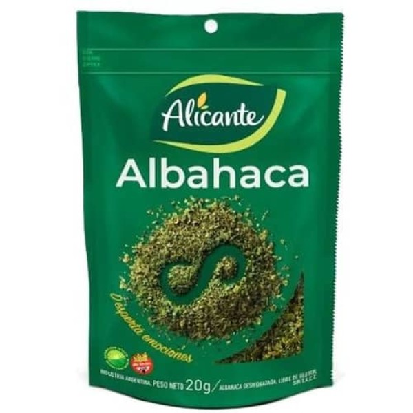 Alicante Albahaca Deshidratada 20gr