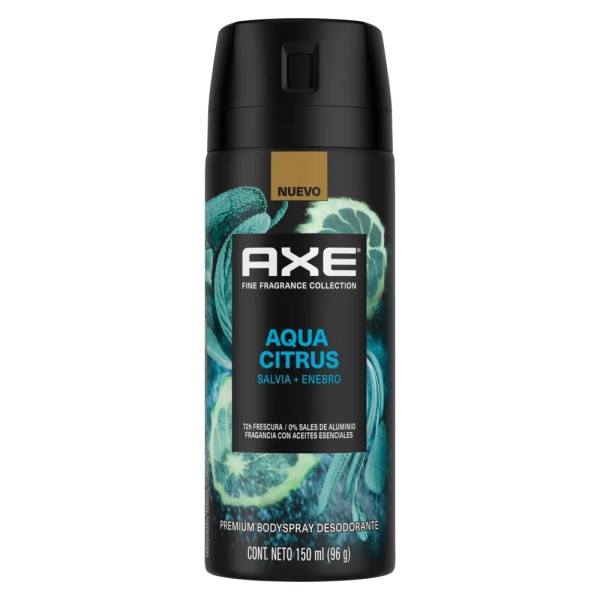 Axe Aqua Citrus Desodorante En Aerosol 150ml