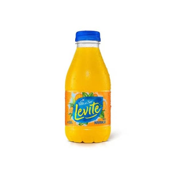 Levite Agua Saborizada Sabor A Naranja 500ml
