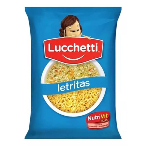 Lucchetti Fideos Secos Letritas 500gr