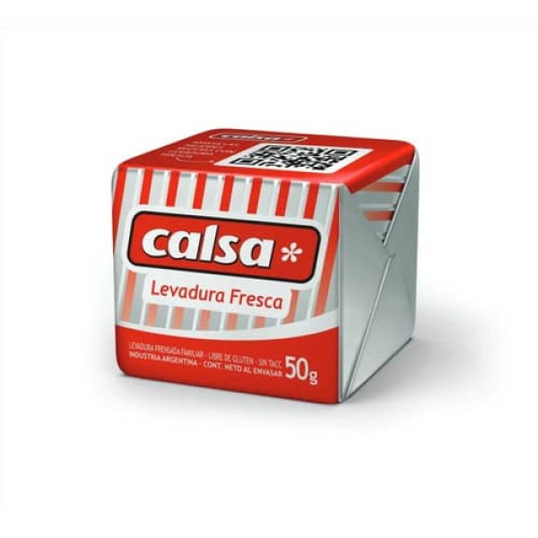 Calsa Levadura Fresca 50gr
