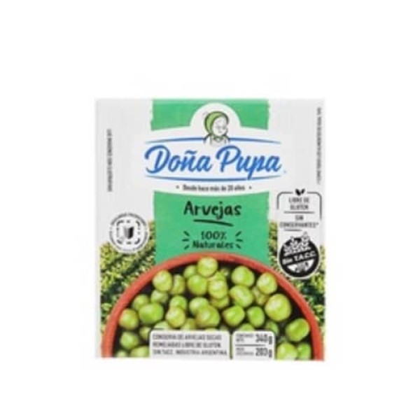 Doña Pupa Arvejas Secas Remojadas 340gr