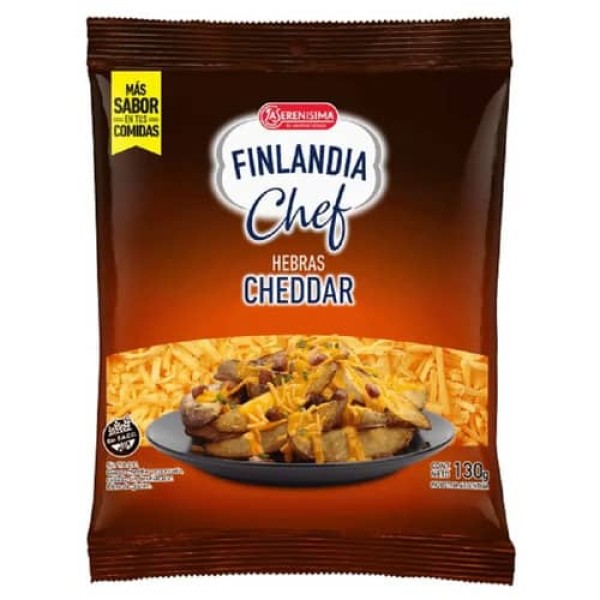 Finlandia Chef Queso Cheddar Rallado 130gr