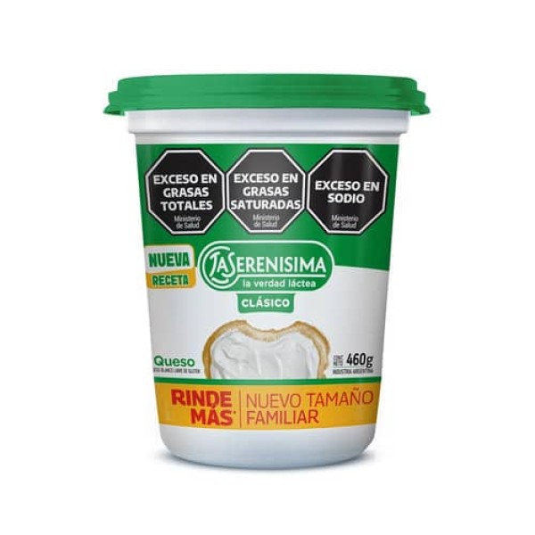 La Serenisima Queso Blanco Libre De Gluten 460gr