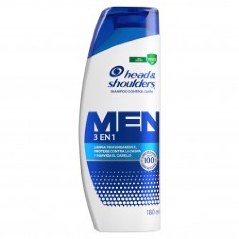 HEAD&SHOULDERS SHAMPOO X180M 3EN1 HEAD&SHOULDERS SHAMPOO X180M 3EN1