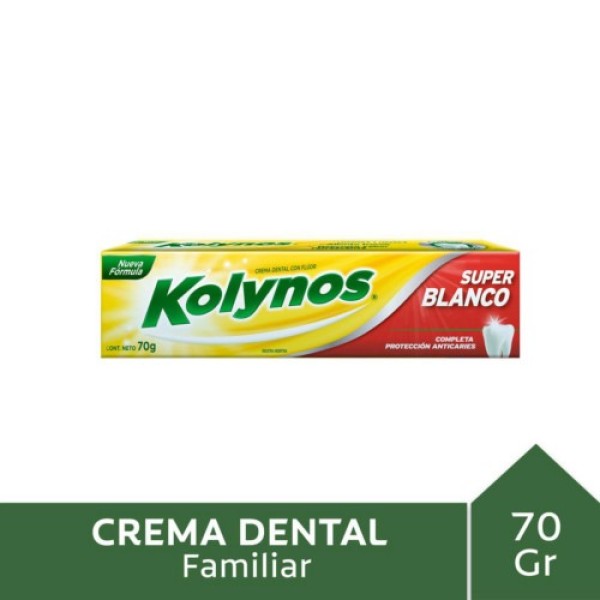 KOLYNOS CR.SUPER BLANCO x70Grs