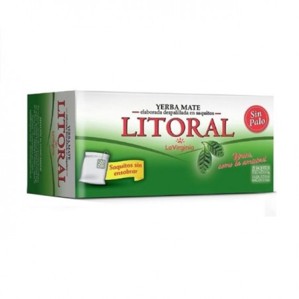 La Virginia Litoral Mate Cocido 25 Unidades