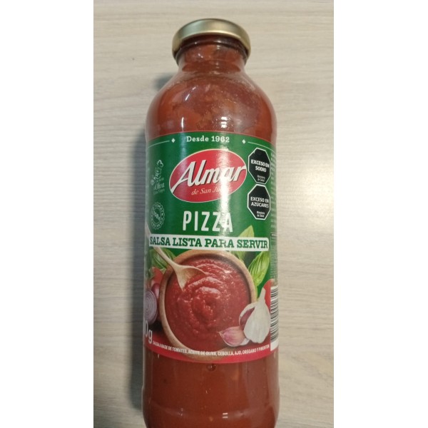 almar 500gr salsa lista para servir (pizza)
