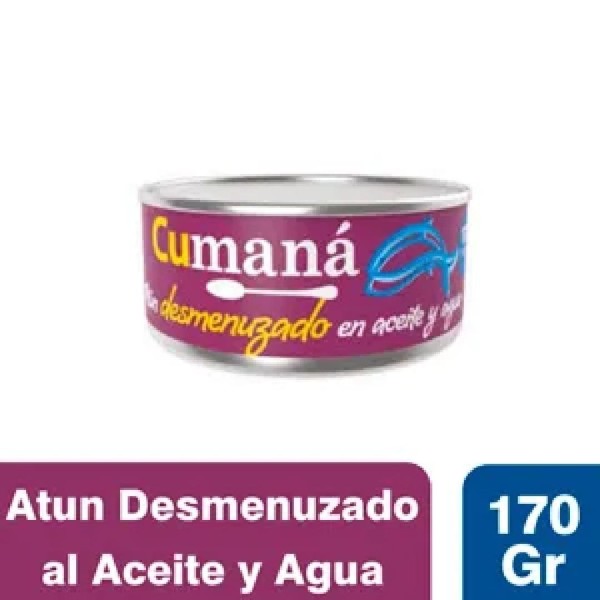 CUMANA Atun Desmenuzado en aceite x170g 