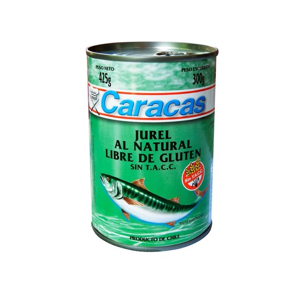 jurel al natural CARACAS lata x 425 