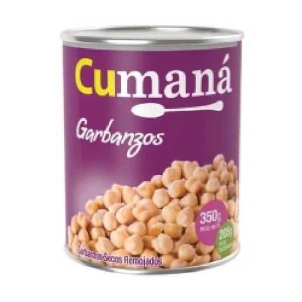 CONSERV.ARVEJAS CUMANA GARBANZO 300 GRS