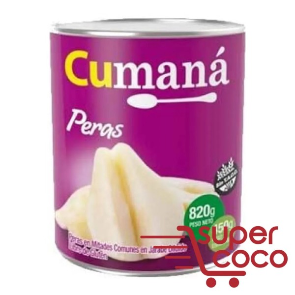 PERAS CUMANA 820G 