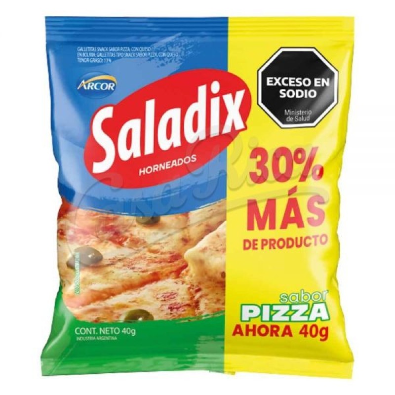 GALLETITA SALADIX PIZZA 30GR GALLETITA SALADIX PIZZA 30GR