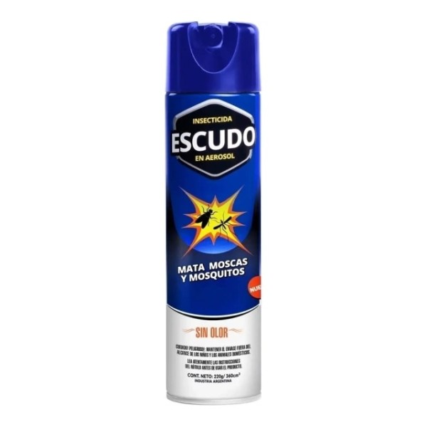 ESCUDO INSECTICIDA MATA MOSCAS Y MOSQUITOS SIN OLOR