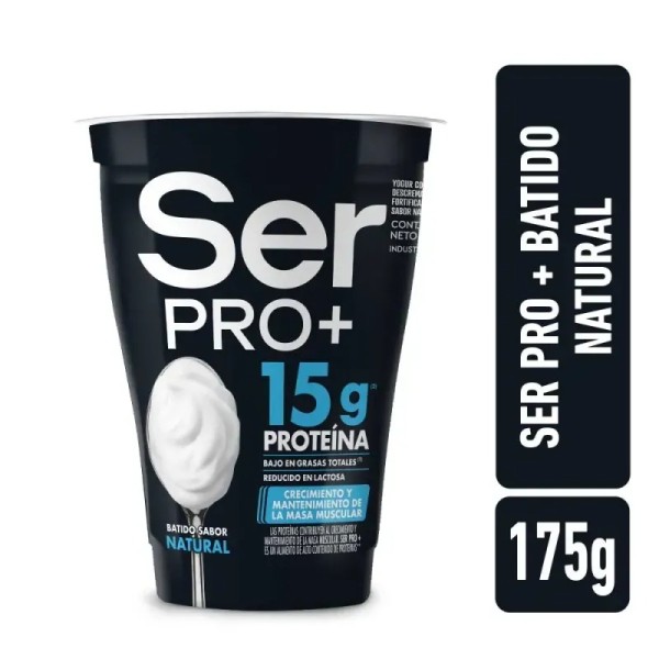 Yogur Descremado Natural Protein Ser 175 gr