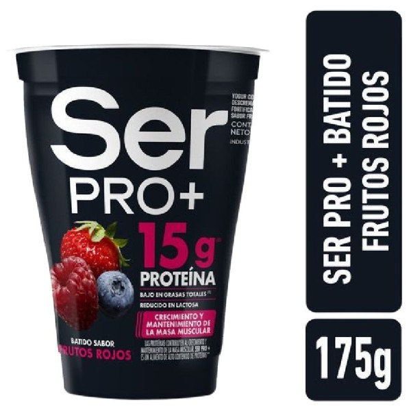 Yogur Ser Protein Frutos Rojos 175GR