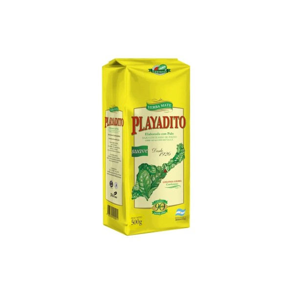 Playadito Yerba Mate Elaborada Con Palo 500gr