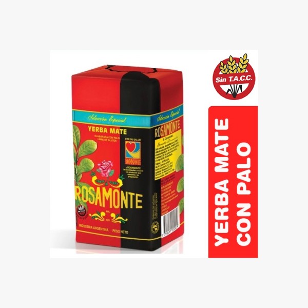 Rosamonte Yerba Mate Con Palo Seleccion Especial 500gr