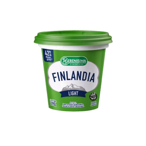 Queso Untable Finlandia Light 290 G
