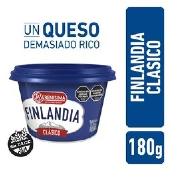 Queso Untable Finlandia Clásico 180g