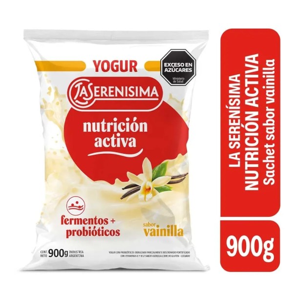 La Serenísima Yogur Cásico Sabor Vainilla Sachet