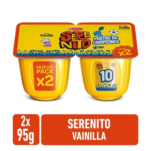 Postre Serenito Vainilla x 190gr
