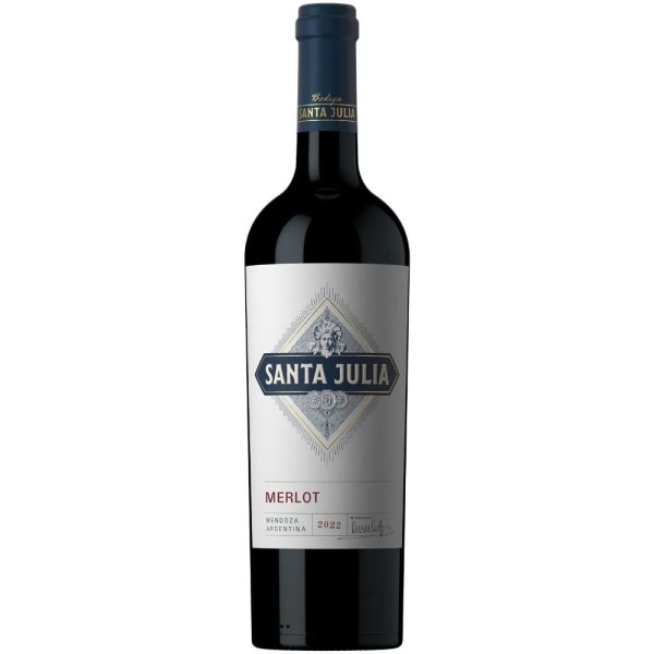 Vino tinto Merlot Santa Julia 750 ml
