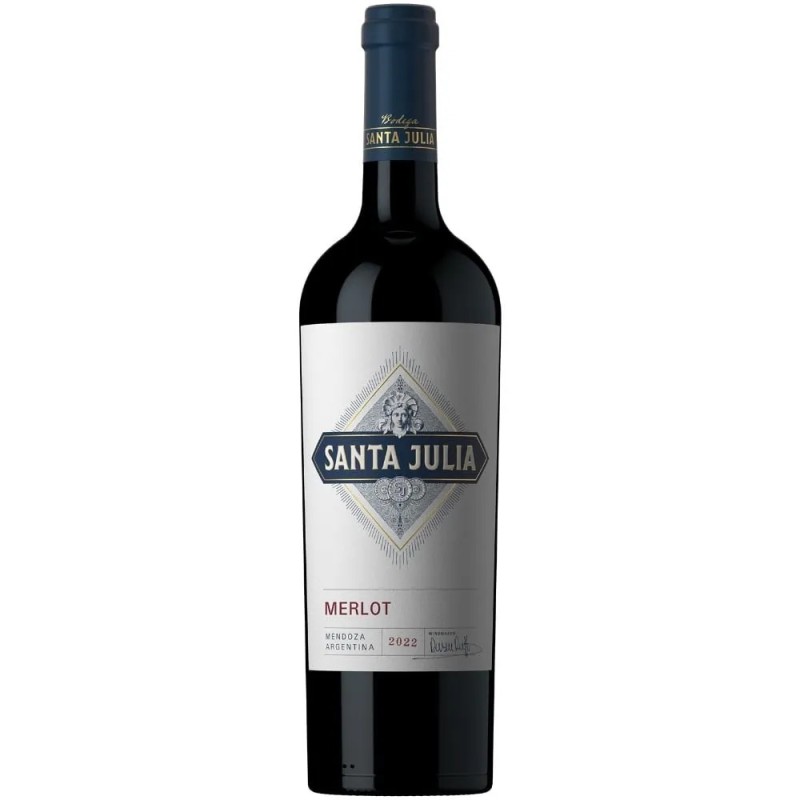Vino tinto Merlot Santa Julia 750 ml Vino tinto Merlot Santa Julia 750 ml