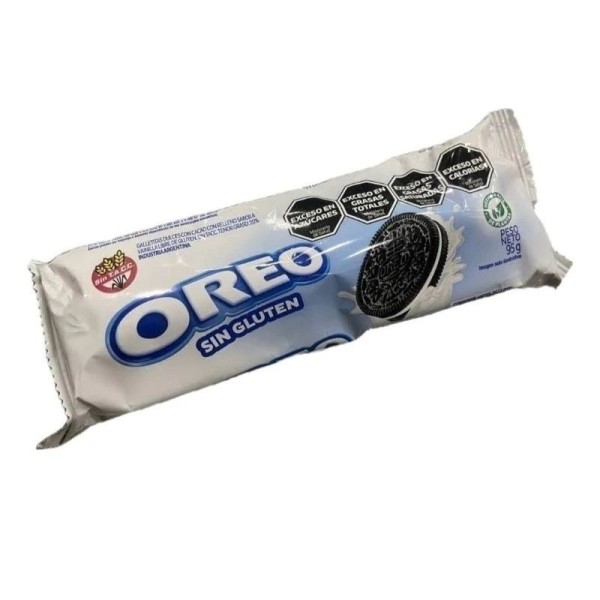Oreo Galletitas Dulces Con Cacao Sin Gluten 95gr