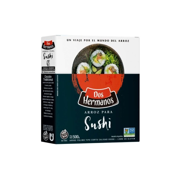 arroz para sushi DOS HERMANOS sin definir x 500