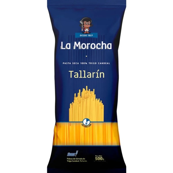 La Morocha Fideos Secos Tallarin x 500gr