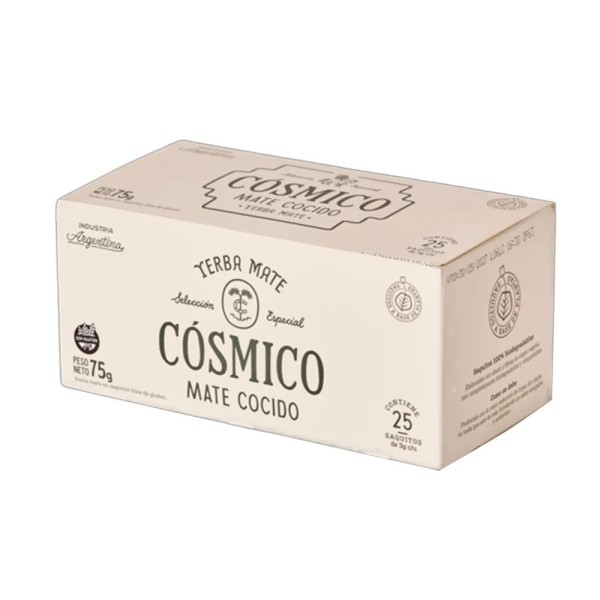 Cosmico Mate Cocido x 25U