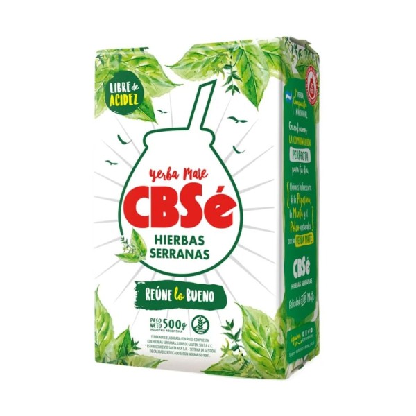 CBSe Yerba Mate Hierbas Serranas 550gr