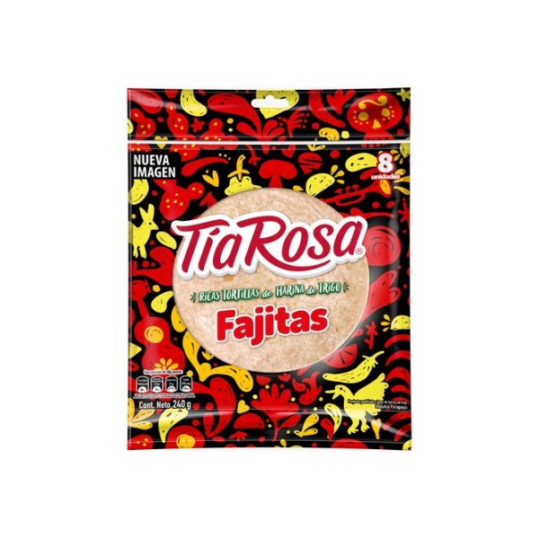 Tía Rosa Fajitas x 8 Unidades