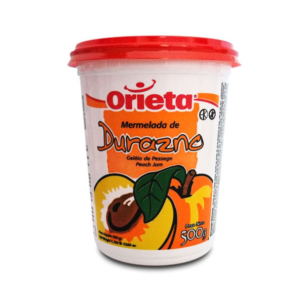 MERMEL. ORIETA LINEA ROJA x 420g. DURAZNO
