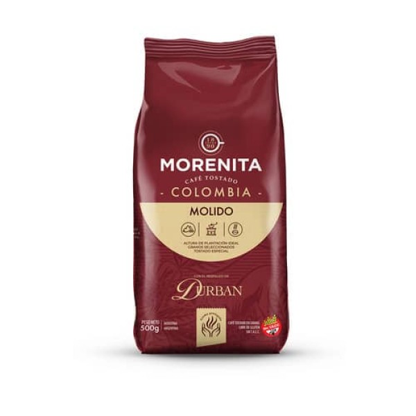 Morenita Cafe Tostado Molido Colombia 250gr