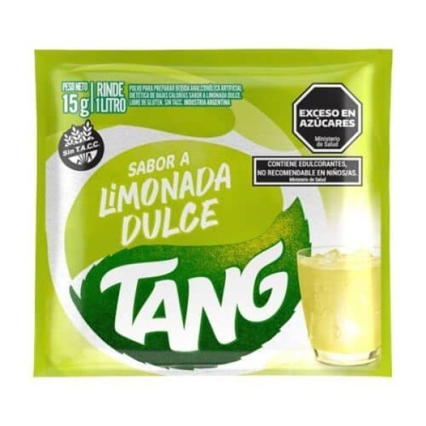 Tango Polvo Para Preparar Jugo Sabor A Limonada Dulce 15gr